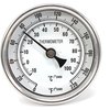 Concord 3" Stainless Steel Thermometer for Home Brewing, 6" Stem PF300-C-6
